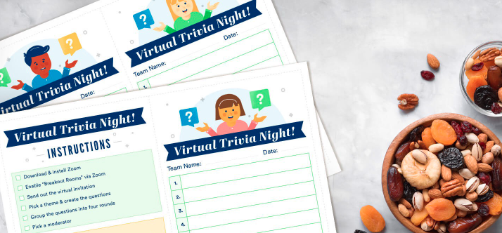 epic Zoom virtual trivia night 